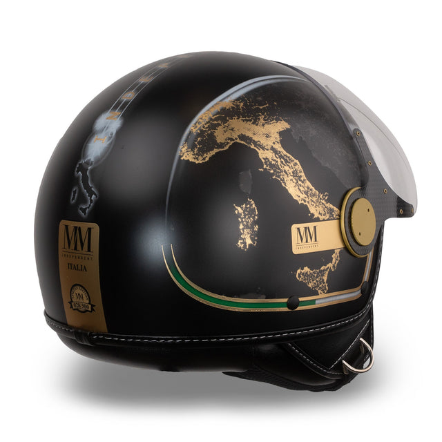 Casque Italie Abyssal Black MM indépendant