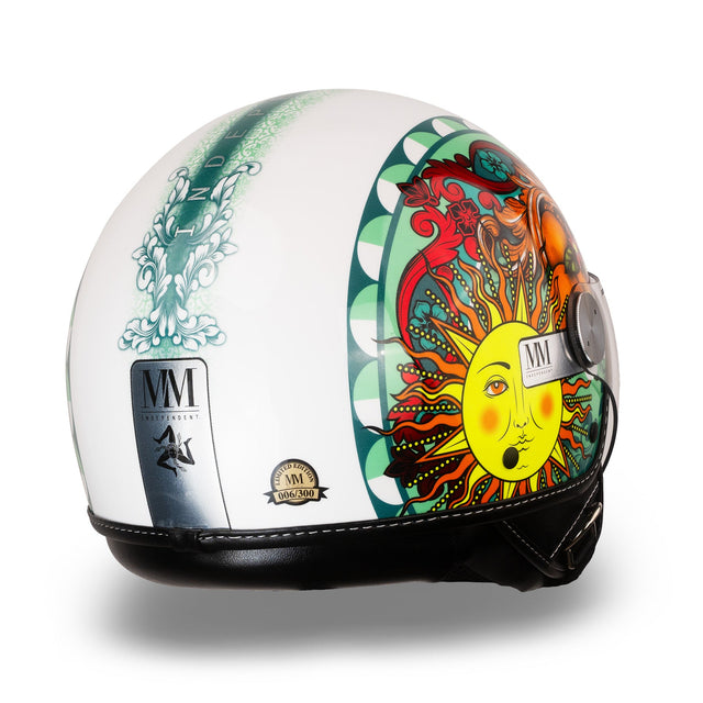 Sicily helmet Magnolia green shiny limited edition mm Independent