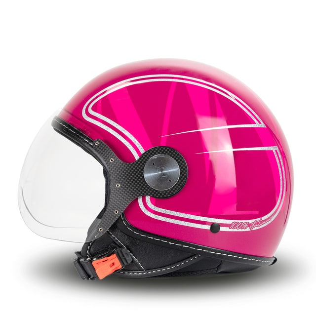 Casco Elegant in Fuxia Glitter MM Independent