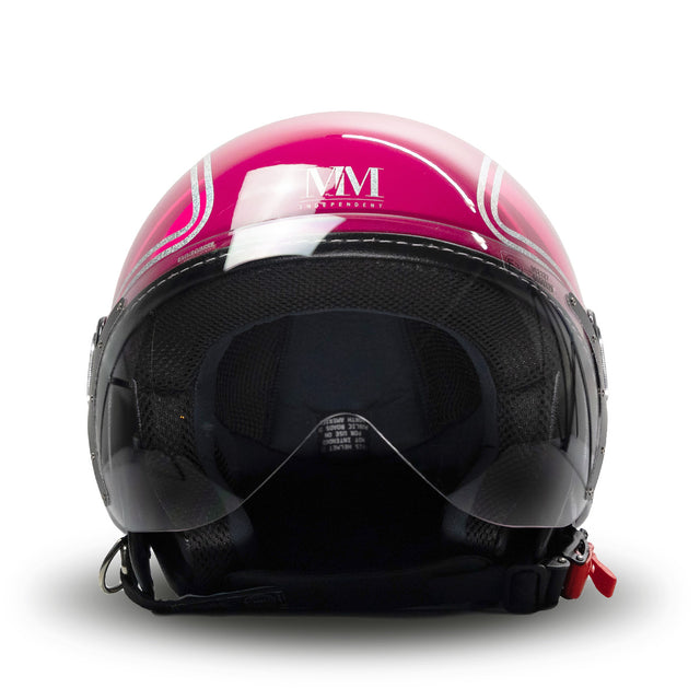 Casco Elegant in Fuxia Glitter MM Independent