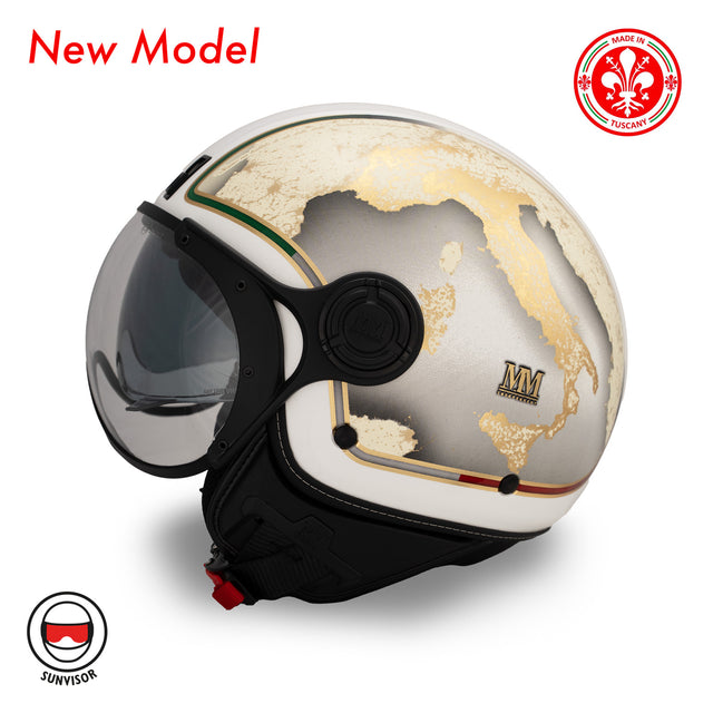 Casco Italia Bianco Orizzonte