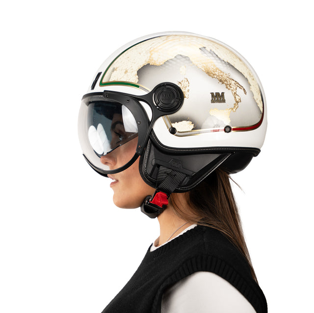 Casco Italia Bianco Orizzonte