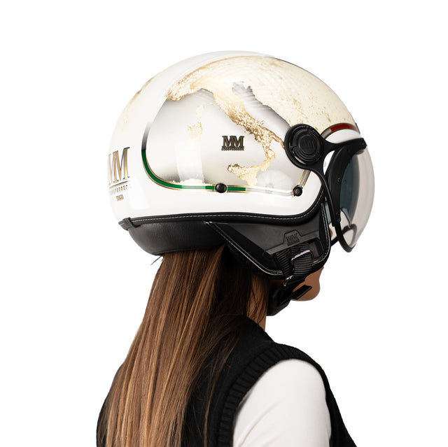 Casco Italia Bianco Orizzonte