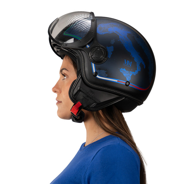 Casco Italia Nero Impulso