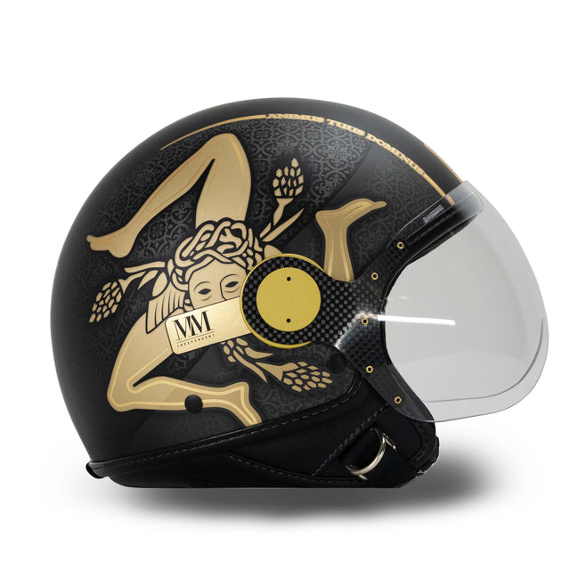 Sicily Helmet Trinacria 2.0 Black Limited Edition MM Independent