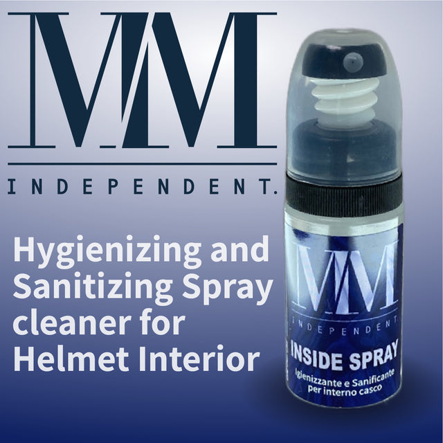 Hygiene and sanitizing spray for MM Independent helmets